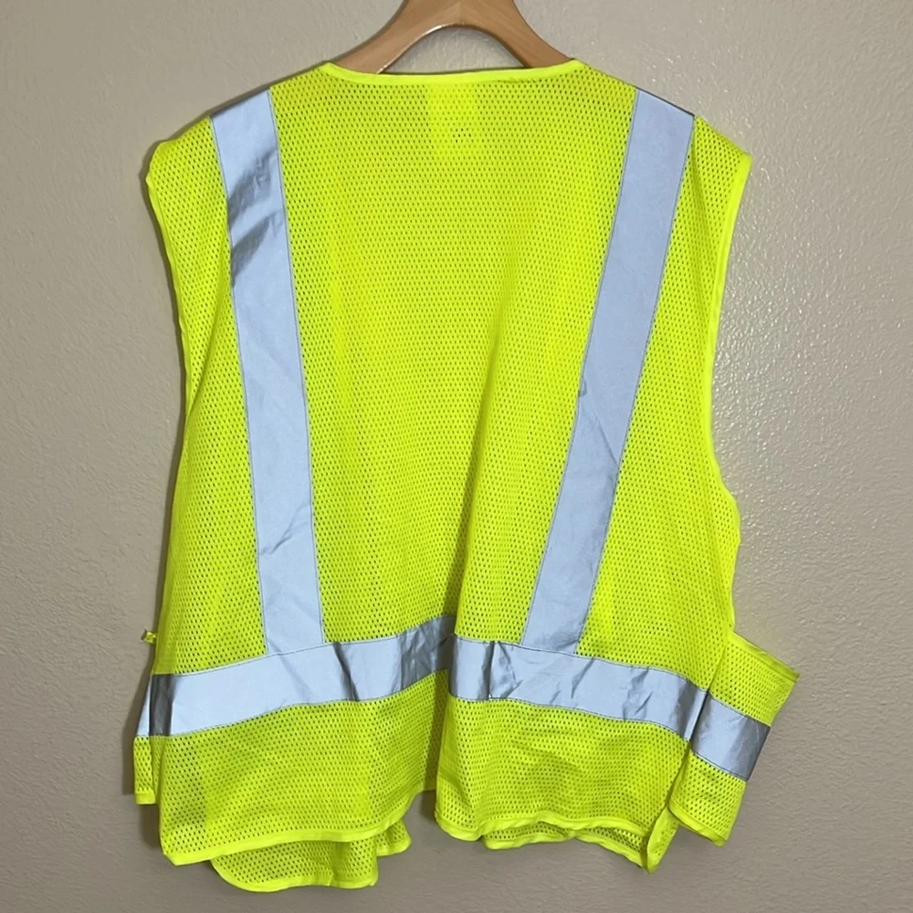 High-Visibility Safety Vest with Reflective Stripes